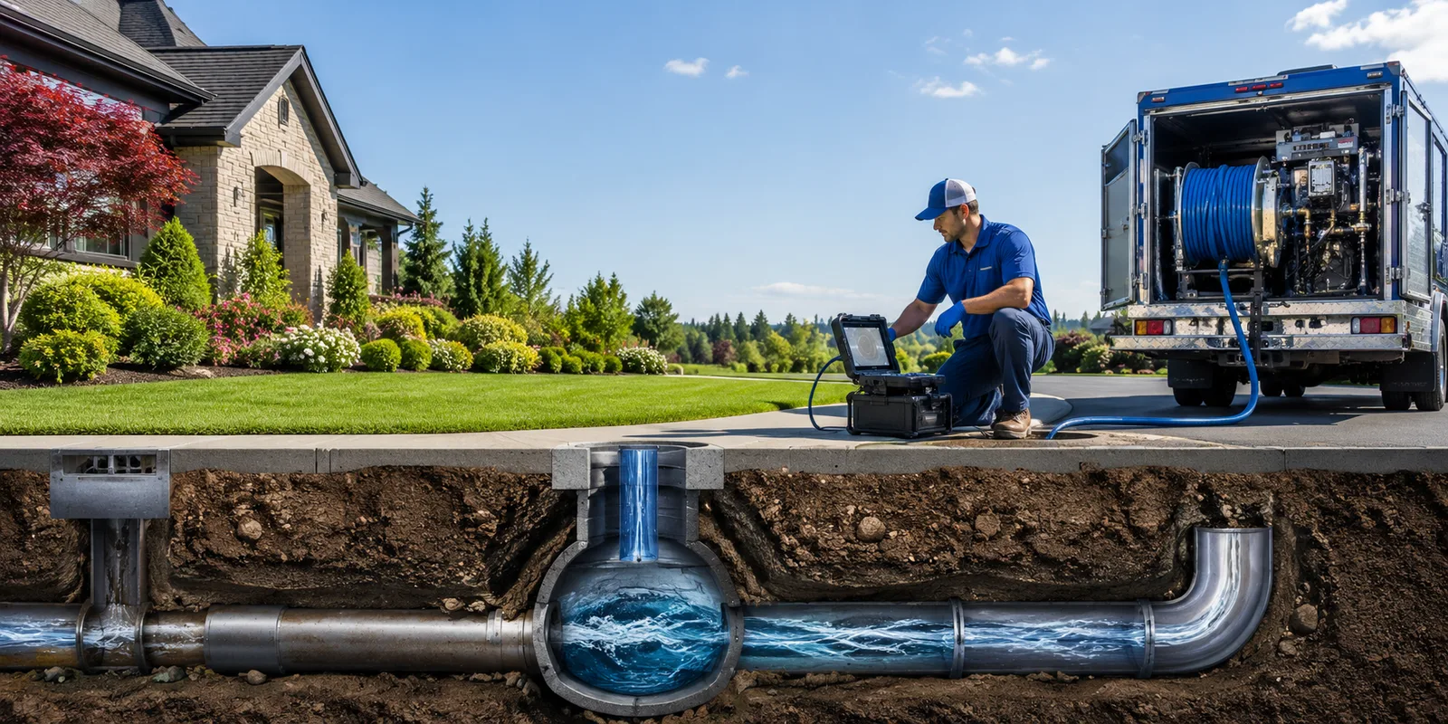 Drainage restoration information for Oakton, VA